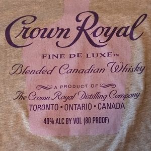 Crown Royal Canadian Whiskey TShirts